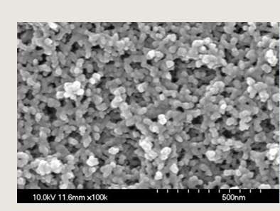 에어로겔 결정 SEM 전자현미경