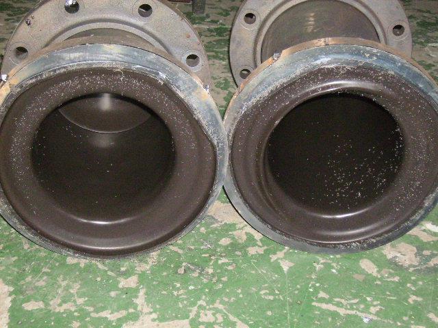 실제 SAM 코팅 적용 제품 파이프라인 클로즈업